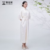 舞姿翼原创2024新款中式连衣裙中国风名媛形体仪态服XT1015